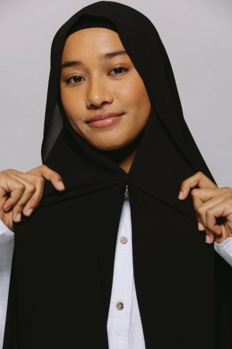 فولار بالمغنطيس – فولار رقم واحد| Magnetic Scarf | Black