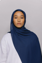 فولار بالمغنطيس – فولار رقم واحد| Magnetic Scarf | Blueberry