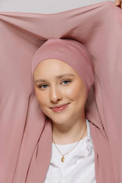 فولار بالمغنطيس – فولار رقم واحد| Magnetic Scarf | Blush